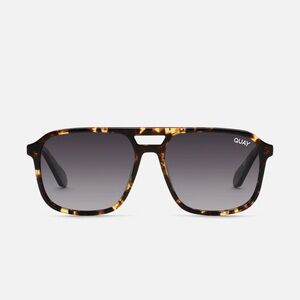 Quay Australia On The Fly Polarized Sunglasses in Tortoise/Smoke